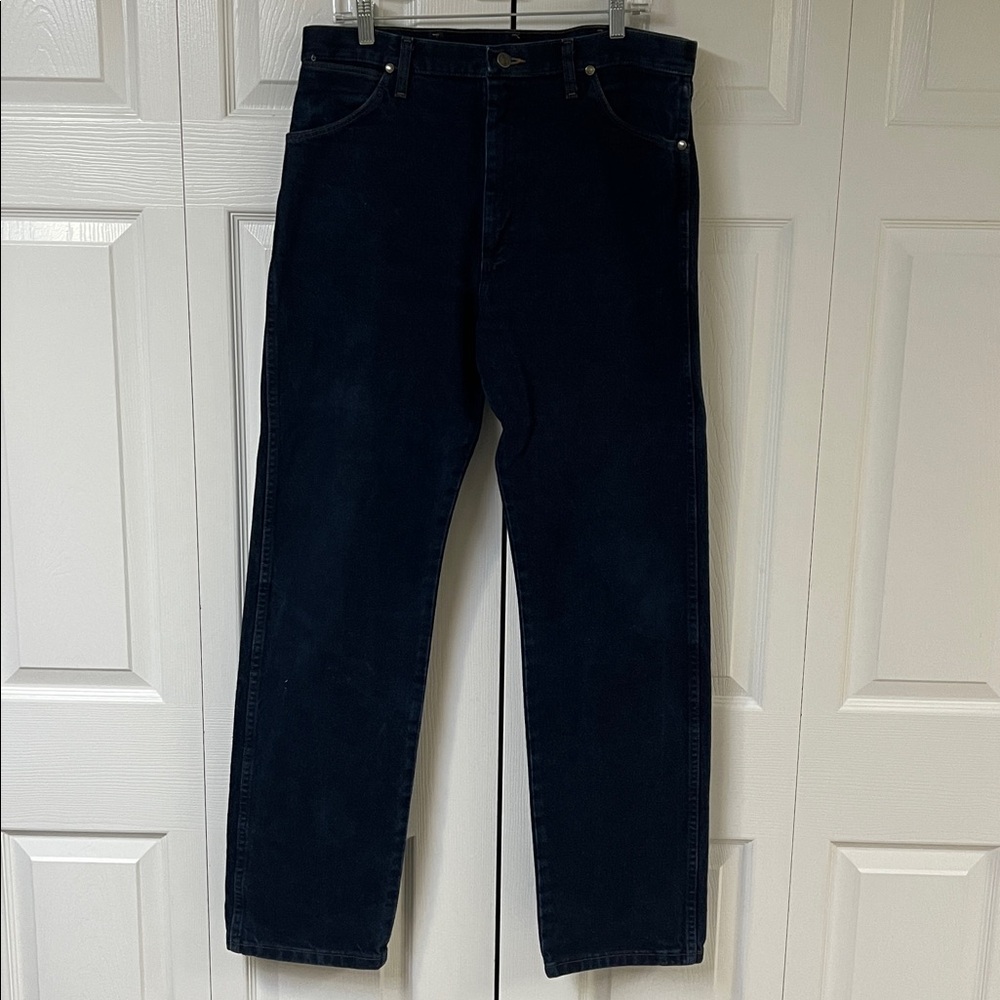 Wrangler Men's Bootcut Jeans - Dark Blue